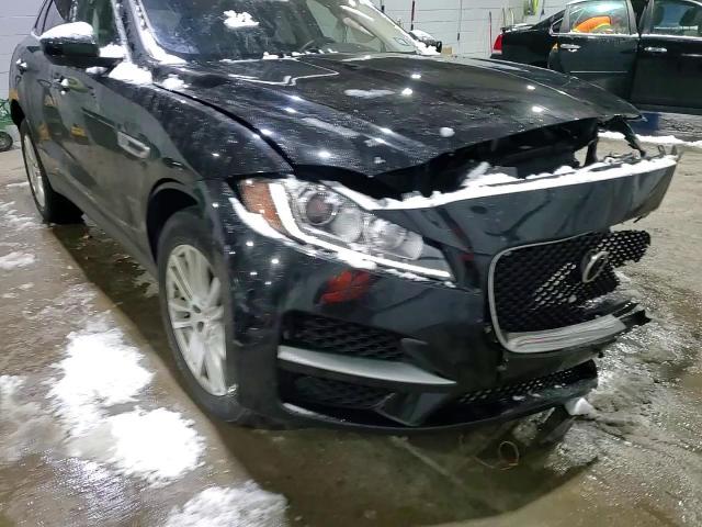 2020 Jaguar F-Pace VIN SADCK2GX5LA632775 Copart auction photo, front end / side damage thumbnail 11