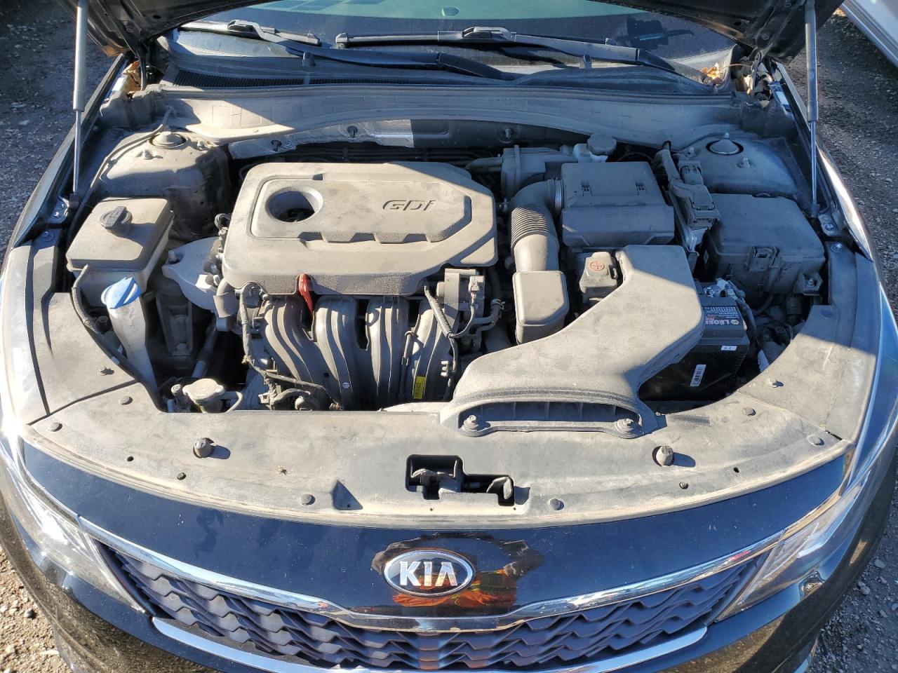 2019 KIA Optima VIN 5XXGT4L39KG346827 Copart auction photo, side / rear end damage thumbnail 11