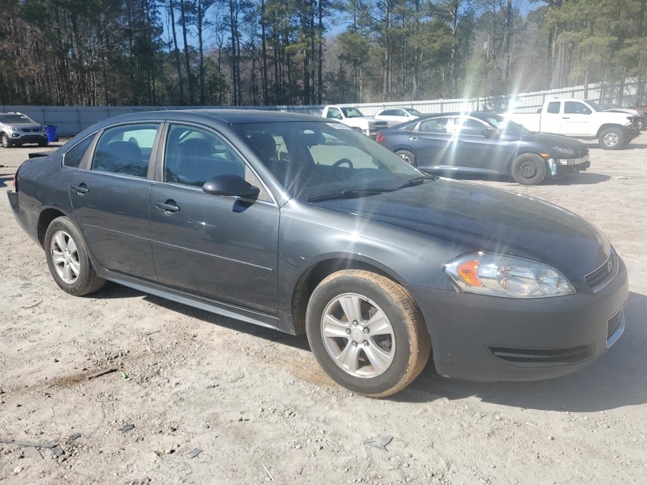 2013 Chevrolet Impala VIN 2G1WF5E34D1253379 Copart auction photo, rear end damage thumbnail 4