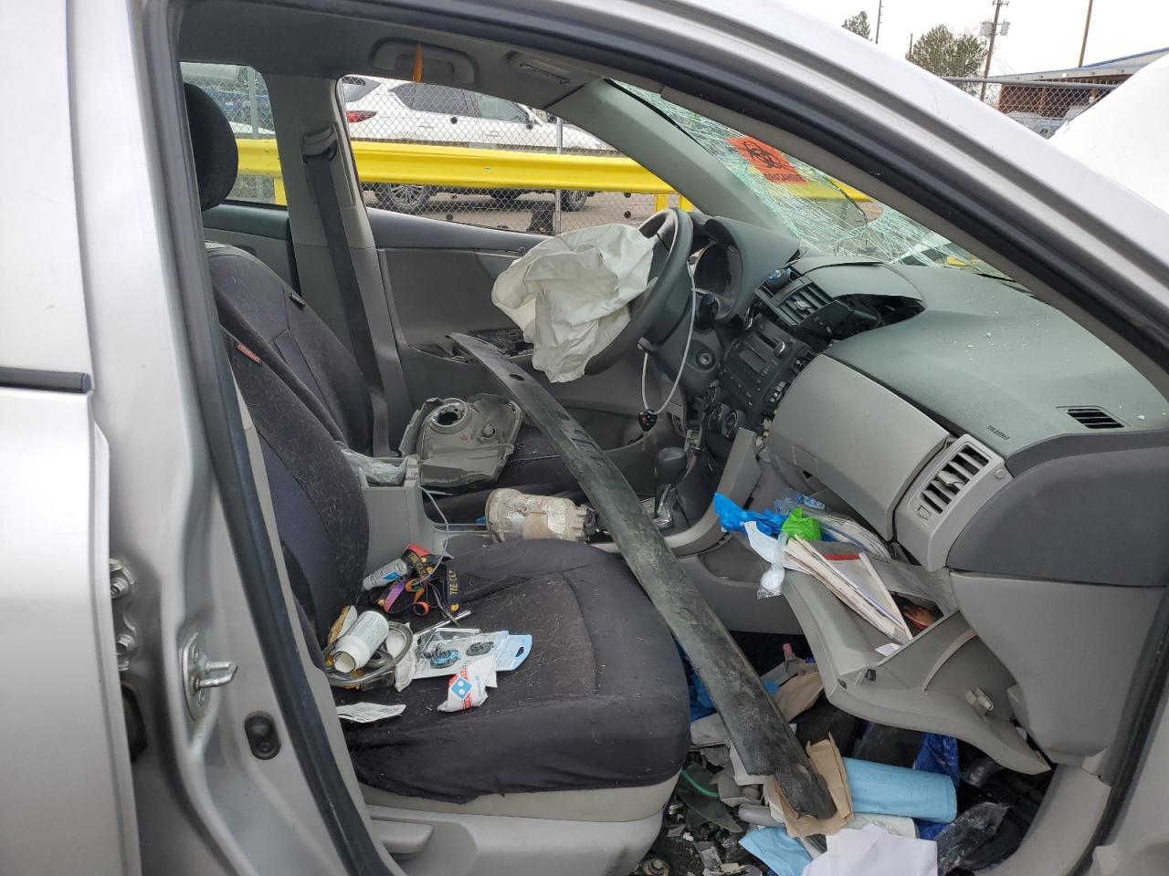 2010 Toyota Corolla VIN 2T1BU4EE1AC399064 Copart auction photo, all over damage thumbnail 7