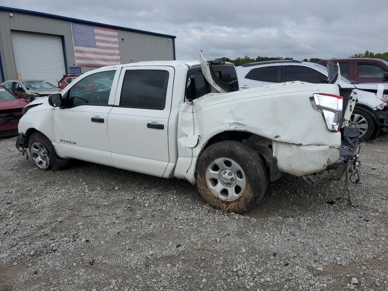 2021 Nissan Titan VIN 1N6AA1EC6MN500664 Copart auction photo, rollover damage thumbnail 2