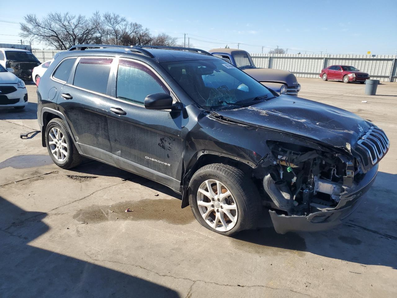 2016 Jeep Grand Cherokee VIN 1C4PJMAS4GW282878 Copart auction photo, front end / hail damage thumbnail 4
