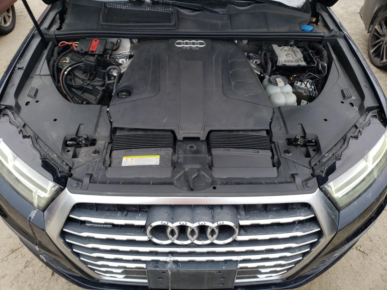 2018 Audi Q7 VIN WA1LHAF70JD004358 Copart auction photo, rear end damage thumbnail 12