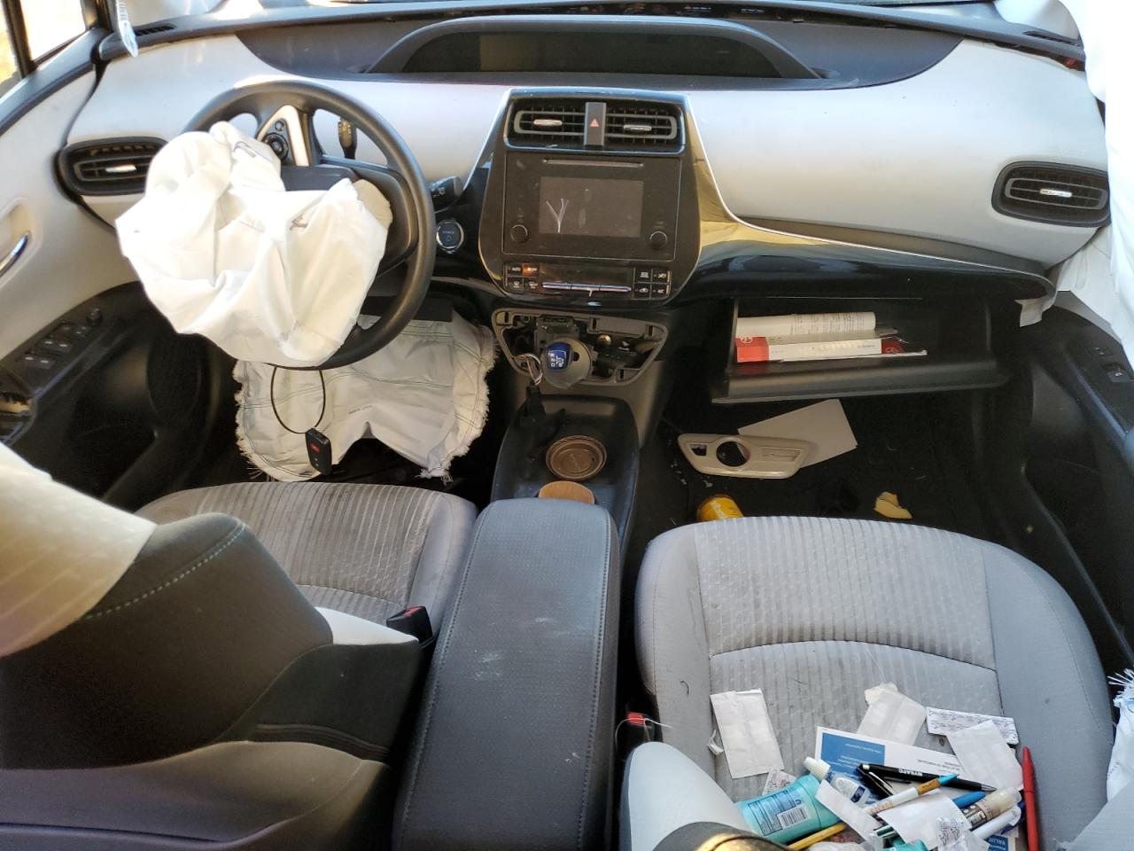 2016 Toyota Prius VIN JTDKBRFU4G3005843 Copart auction photo, front end / minor dent/scratches damage thumbnail 8