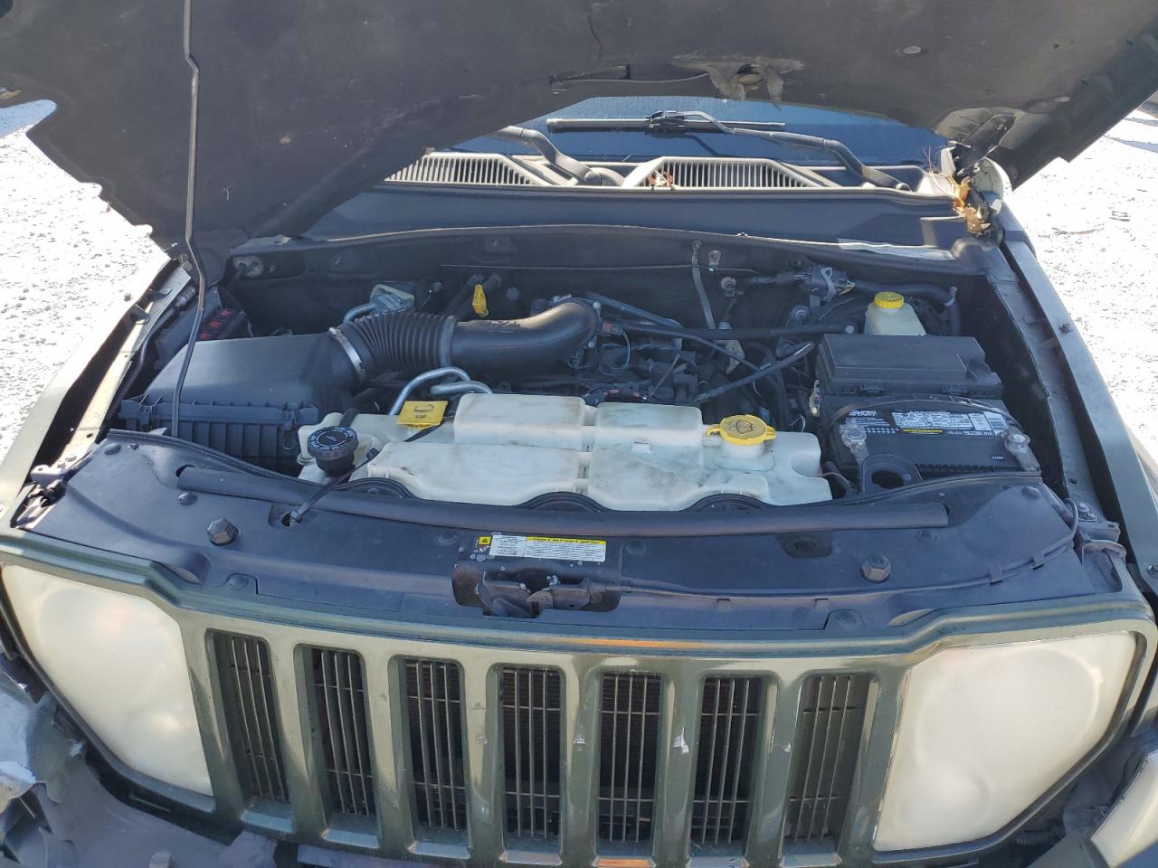 2009 Jeep Liberty (North America) VIN 1J8GP28KX9W504635 Copart auction photo, front end / rear end damage thumbnail 12