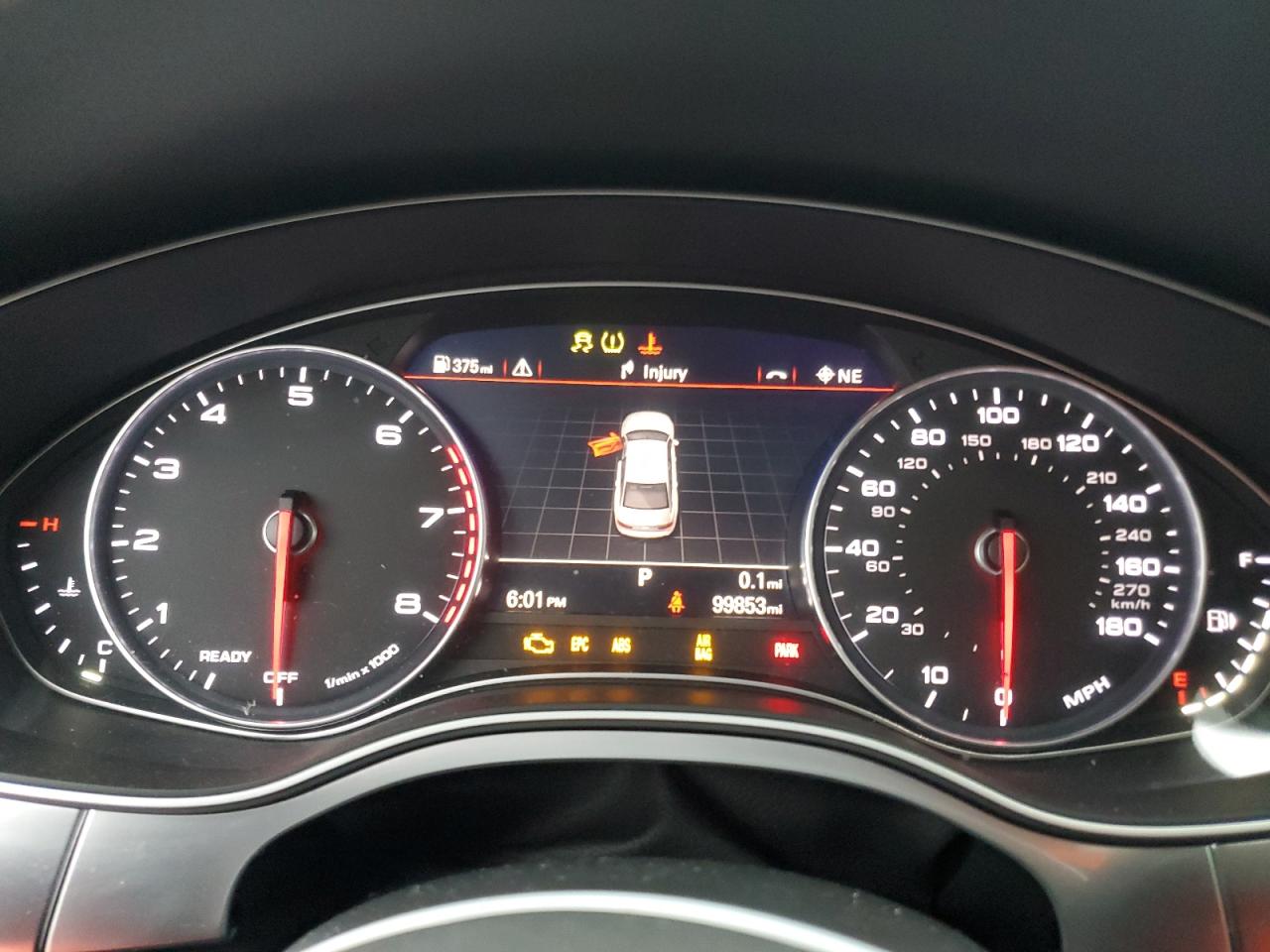 2017 Audi A6 VIN WAUF3AFC8HN057714 Copart auction photo, all over damage thumbnail 9