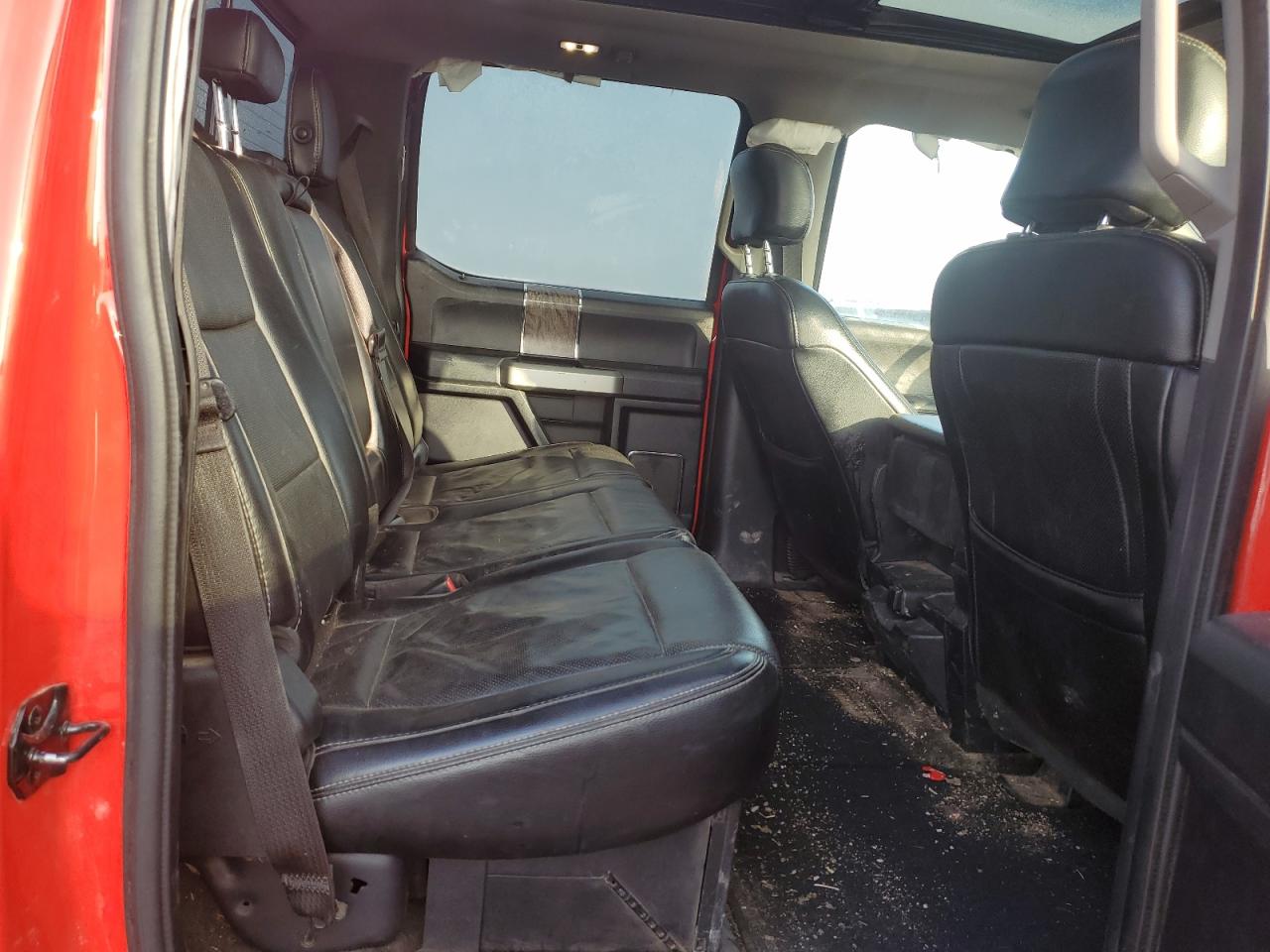 2017 Ford F350 VIN 1FT8W3BT5HED51236 Copart auction photo, front end damage thumbnail 10
