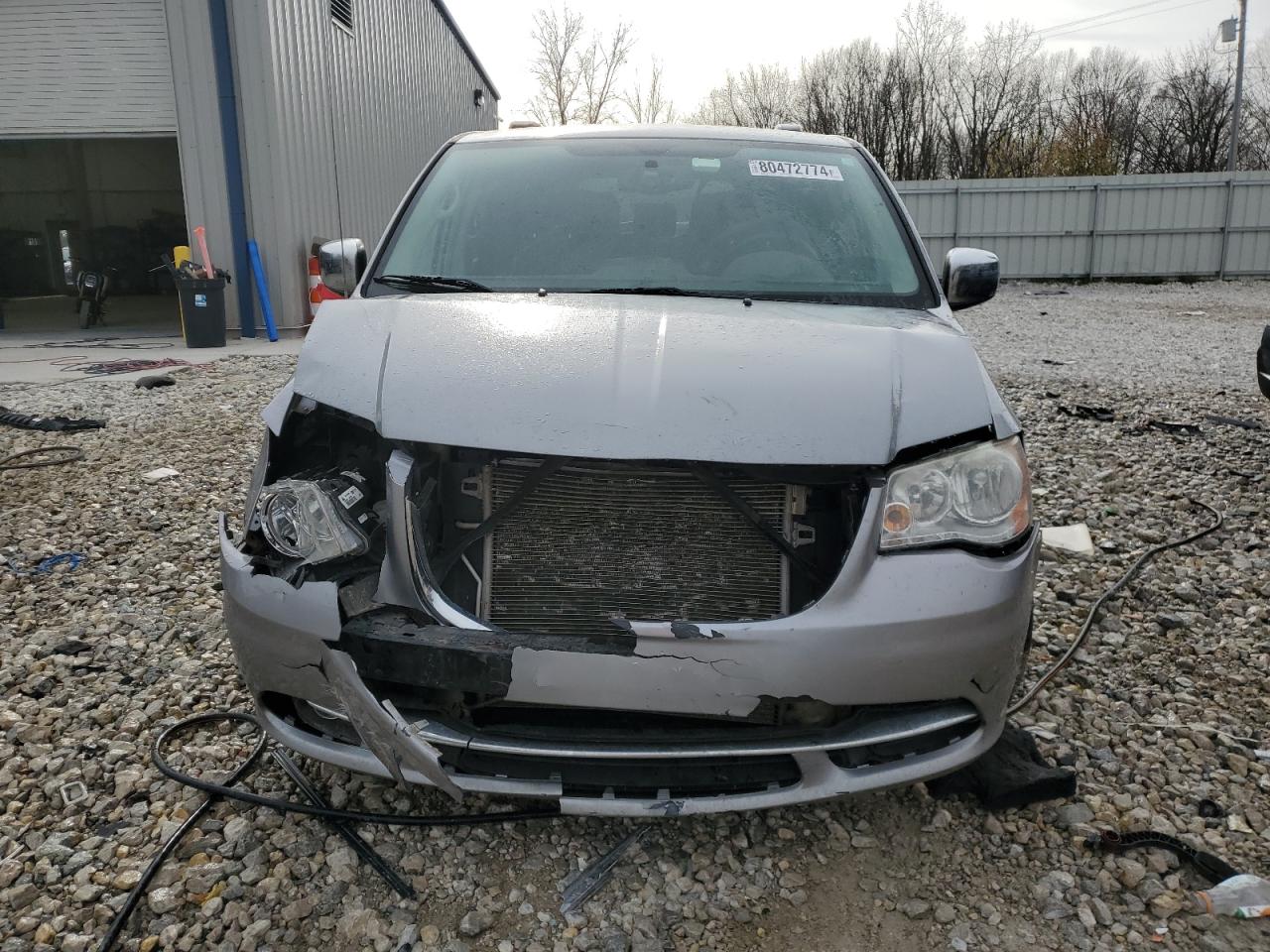 2013 Chrysler Town & Country VIN 2C4RC1CG7DR696011 Copart auction photo, front end damage thumbnail 5