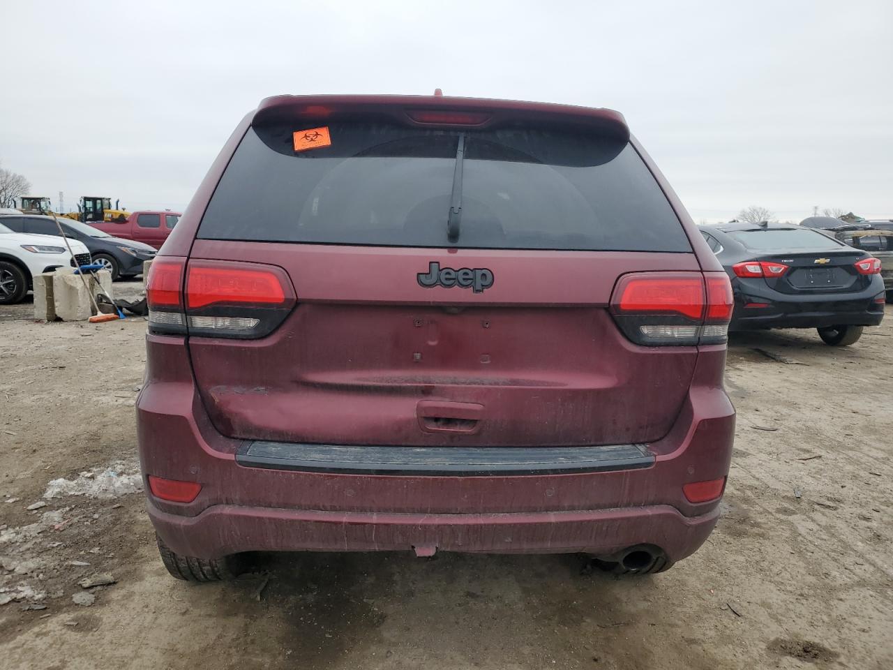 2018 Jeep Grand Cherokee VIN 1C4RJFAG8JC215645 Copart auction photo, burn / all over damage thumbnail 6