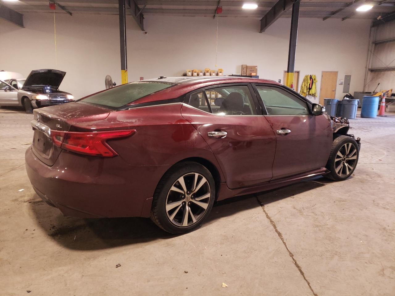 2016 Nissan Maxima VIN 1N4AA6AP2GC404707 Copart auction photo, vandalism / stripped damage thumbnail 3