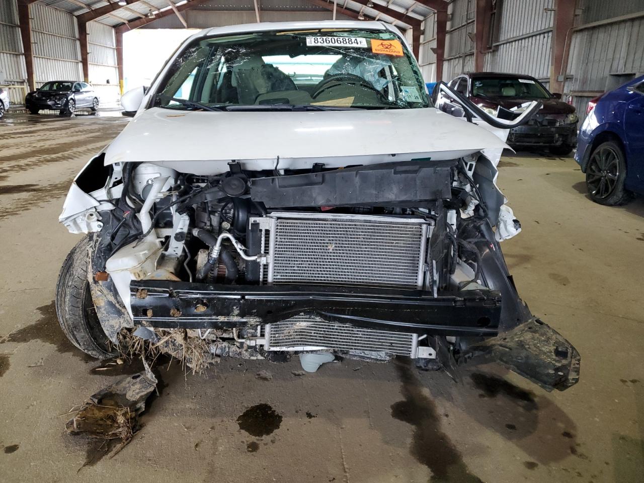 2016 Nissan Versa VIN 3N1CN7AP4GL822187 Copart auction photo, all over damage thumbnail 5