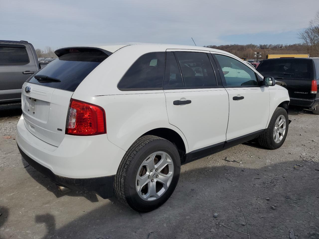 2014 Ford Edge VIN 2FMDK4GC8EBA24941 Copart auction photo, front end damage thumbnail 3