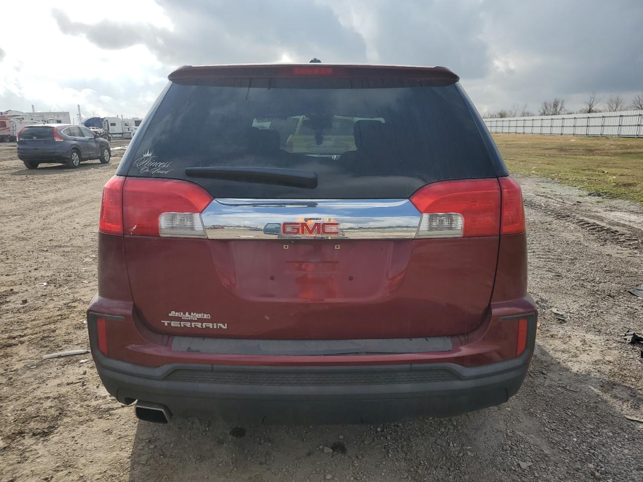 2017 GMC Terrain VIN 2GKALMEK2H6171210 Copart auction photo, front end damage thumbnail 6