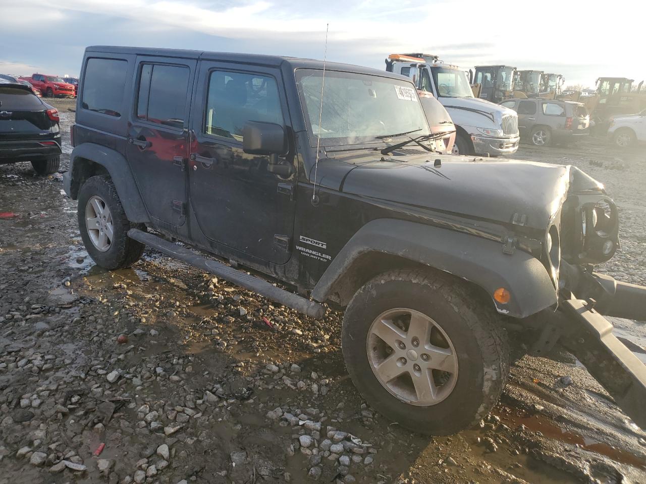 2016 Jeep Wrangler VIN 1C4BJWDG5GL225233 Copart auction photo, front end damage thumbnail 4