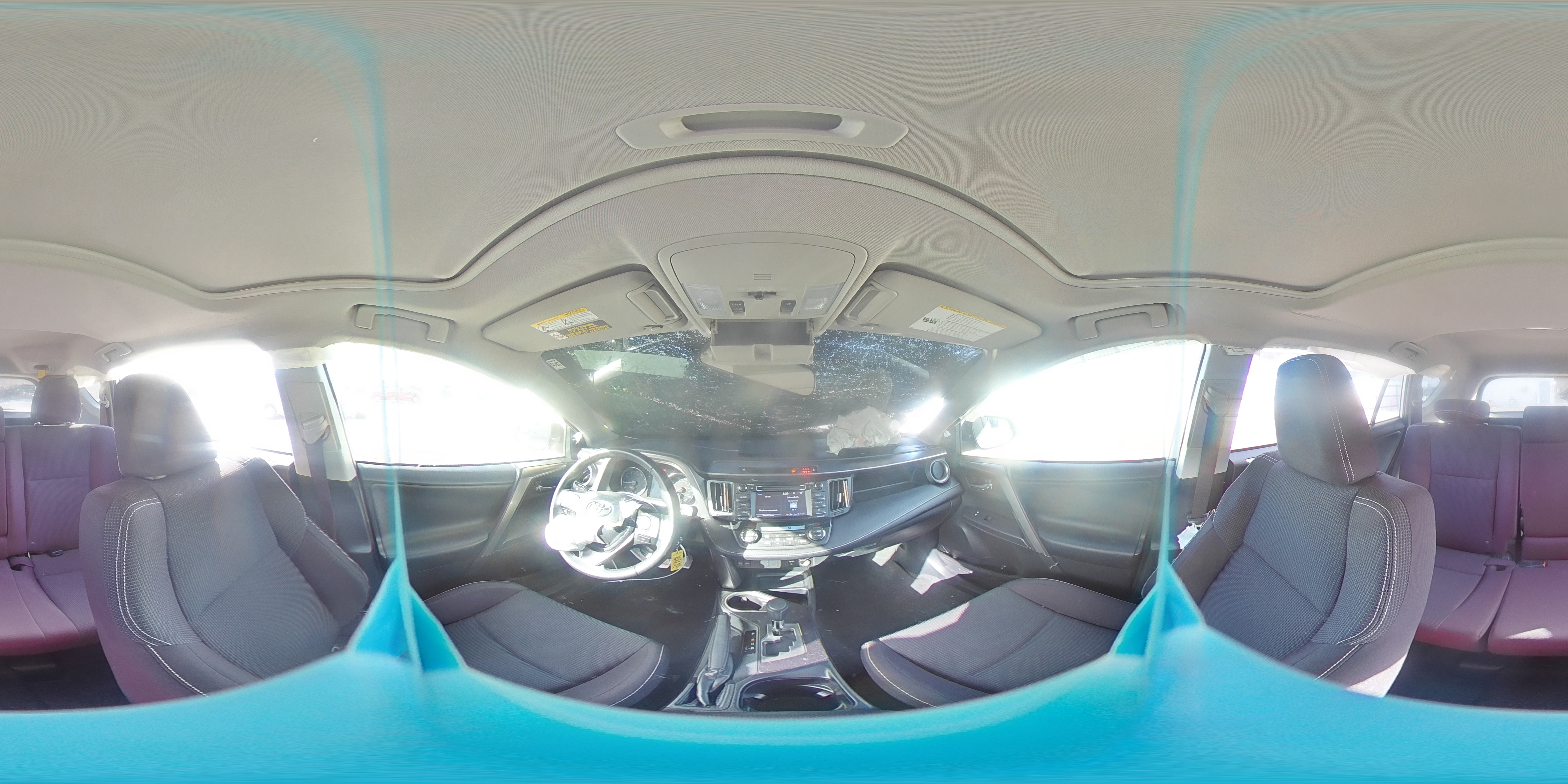 2017 Toyota RAV 4 VIN JTMRFREV4HJ704139 Copart auction photo, front end damage thumbnail 13