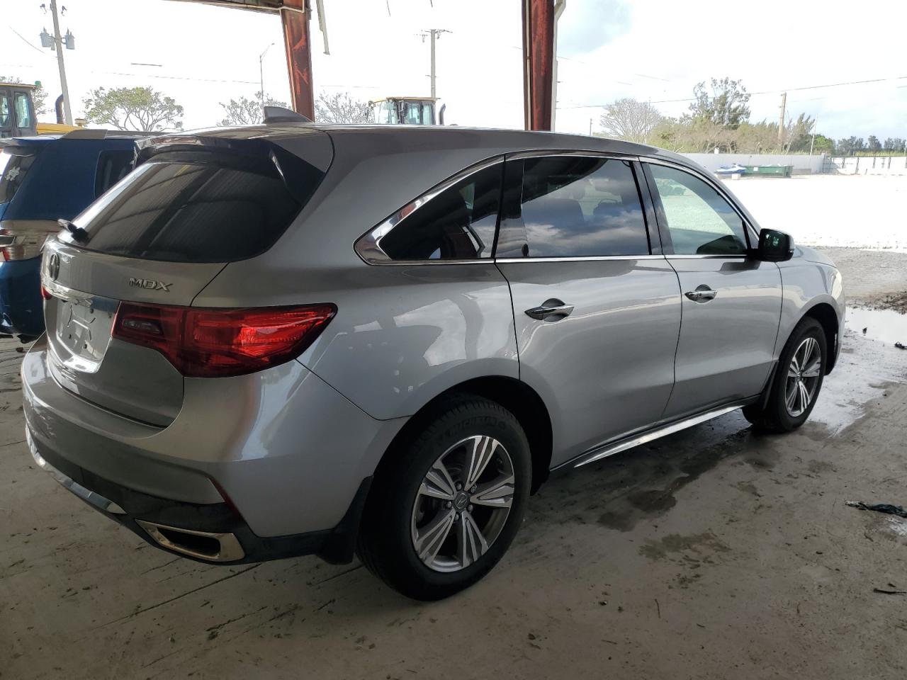 2020 Acura MDX VIN 5J8YD3H39LL014409 Copart auction photo, water/flood damage thumbnail 3