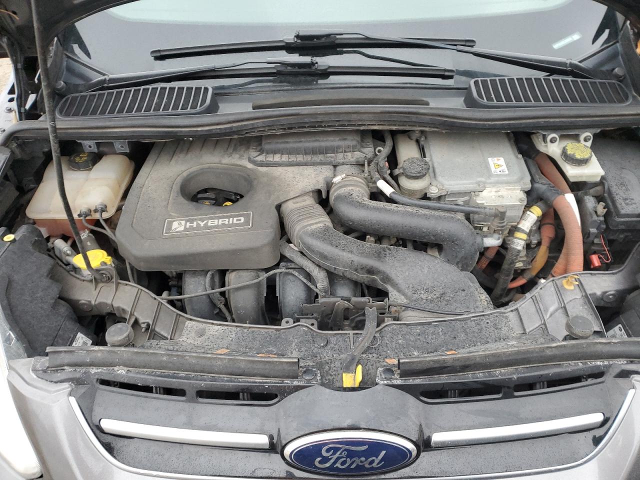 2014 Ford C-MAX VIN 1FADP5AU5EL520945 Copart auction photo, rear end damage thumbnail 11