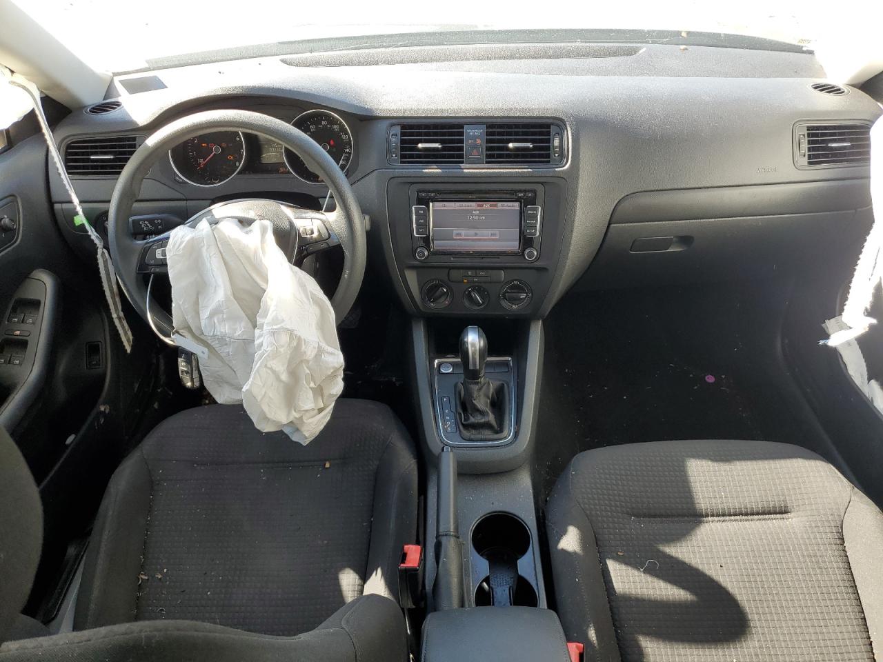 2015 Volkswagen Jetta VIN 3VW2K7AJ0FM424882 Copart auction photo, side / front end damage thumbnail 8