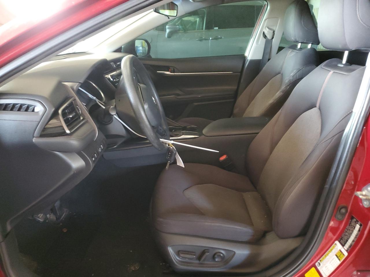 2020 Toyota Camry VIN 4T1C11AKXLU357680 Copart auction photo, front end damage thumbnail 7