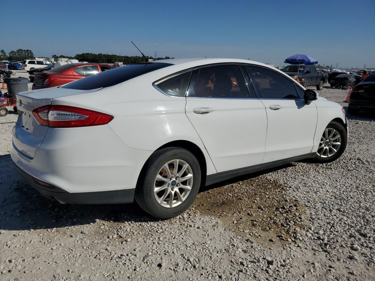 2015 Ford Fusion VIN 3FA6P0G76FR193455 Copart auction photo, front end damage thumbnail 3