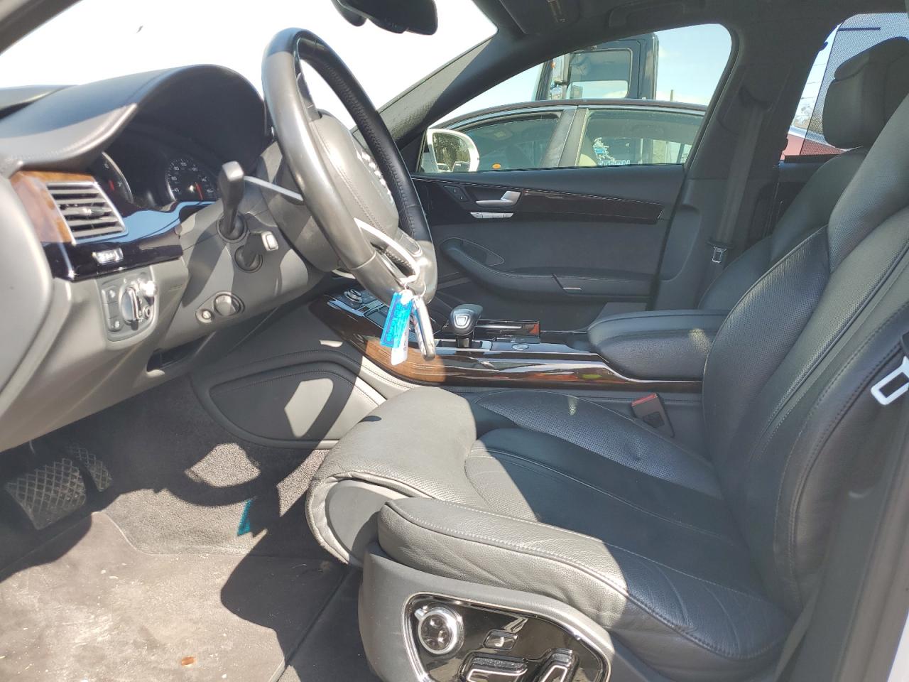 2015 Audi A8 VIN WAU3GAFD7FN032980 Copart auction photo, front end damage thumbnail 7