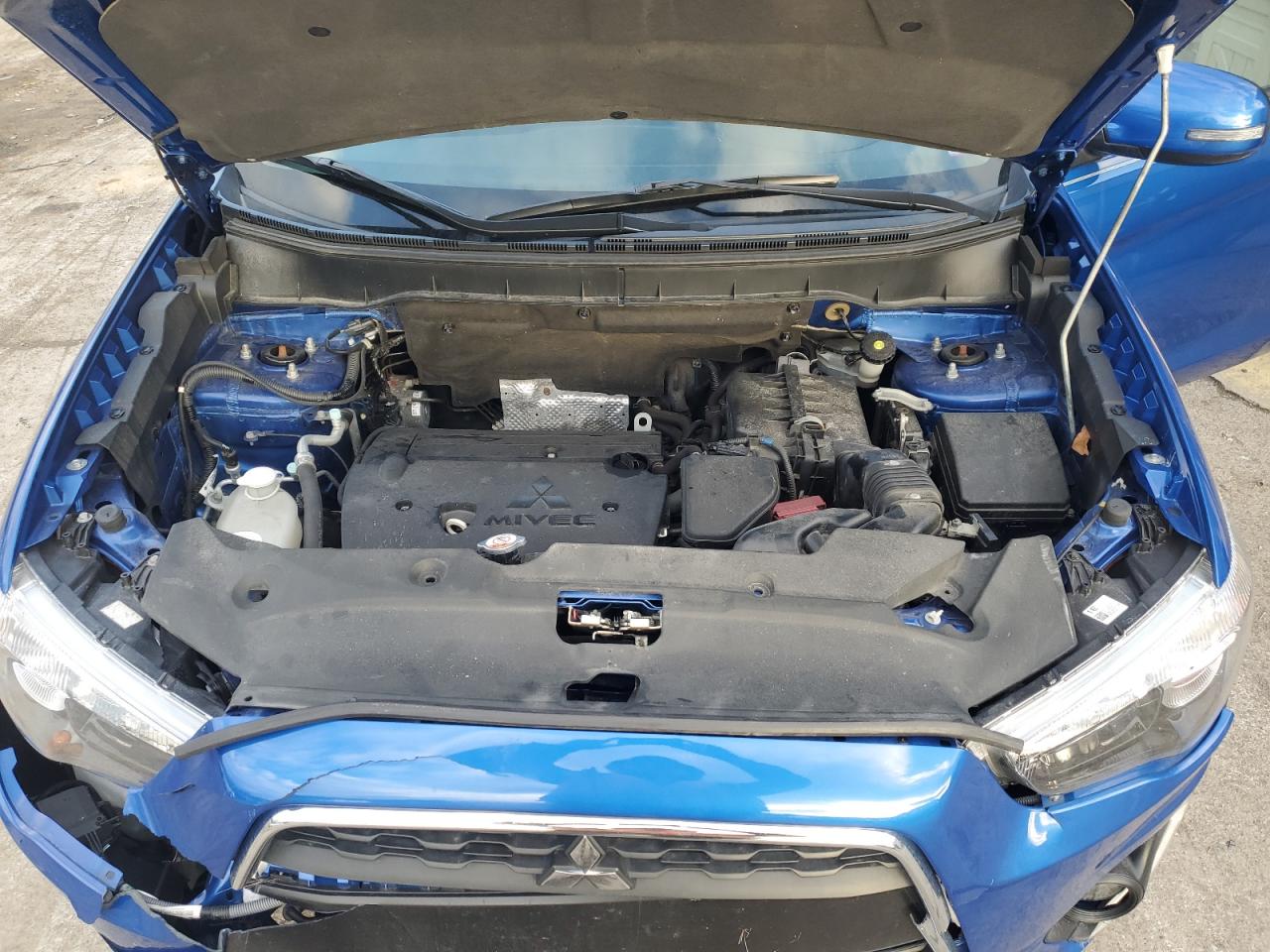 2015 Mitsubishi Outlander VIN 4A4AR4AWXFE031118 Copart auction photo, front end damage thumbnail 13
