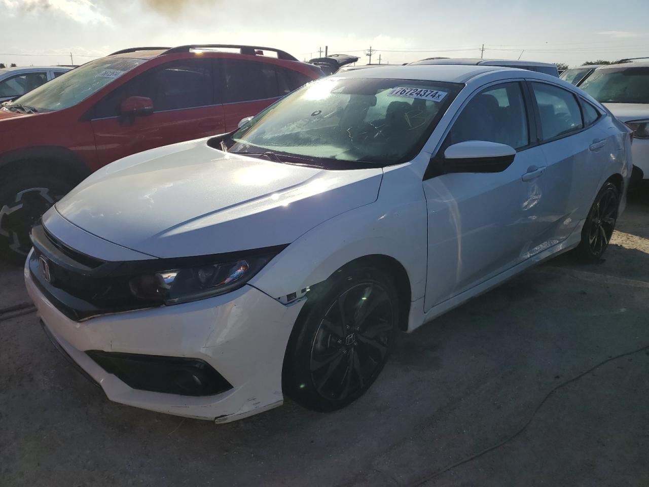 2021 Honda Civic VIN 2HGFC2F88MH545182