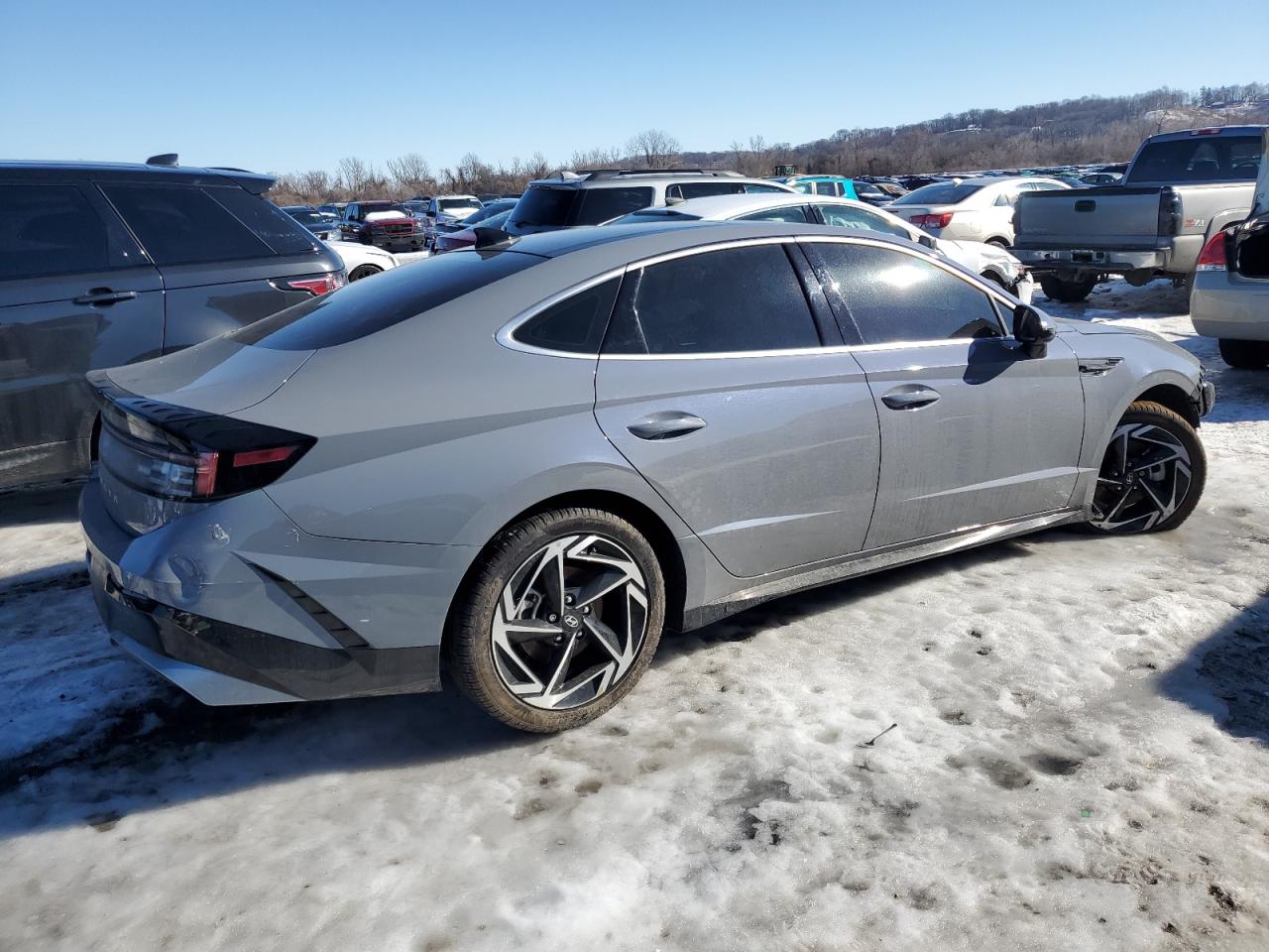 2024 Hyundai Sonata VIN KMHL14JA9RA377731 Copart auction photo, mechanical / all over damage thumbnail 3