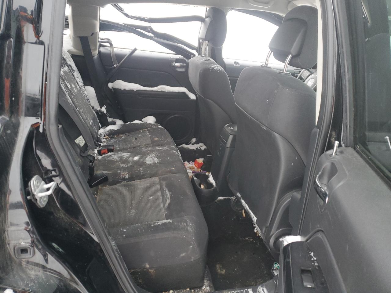 2012 Jeep Compass VIN 1C4NJDEB5CD508790 Copart auction photo, top/roof damage thumbnail 11