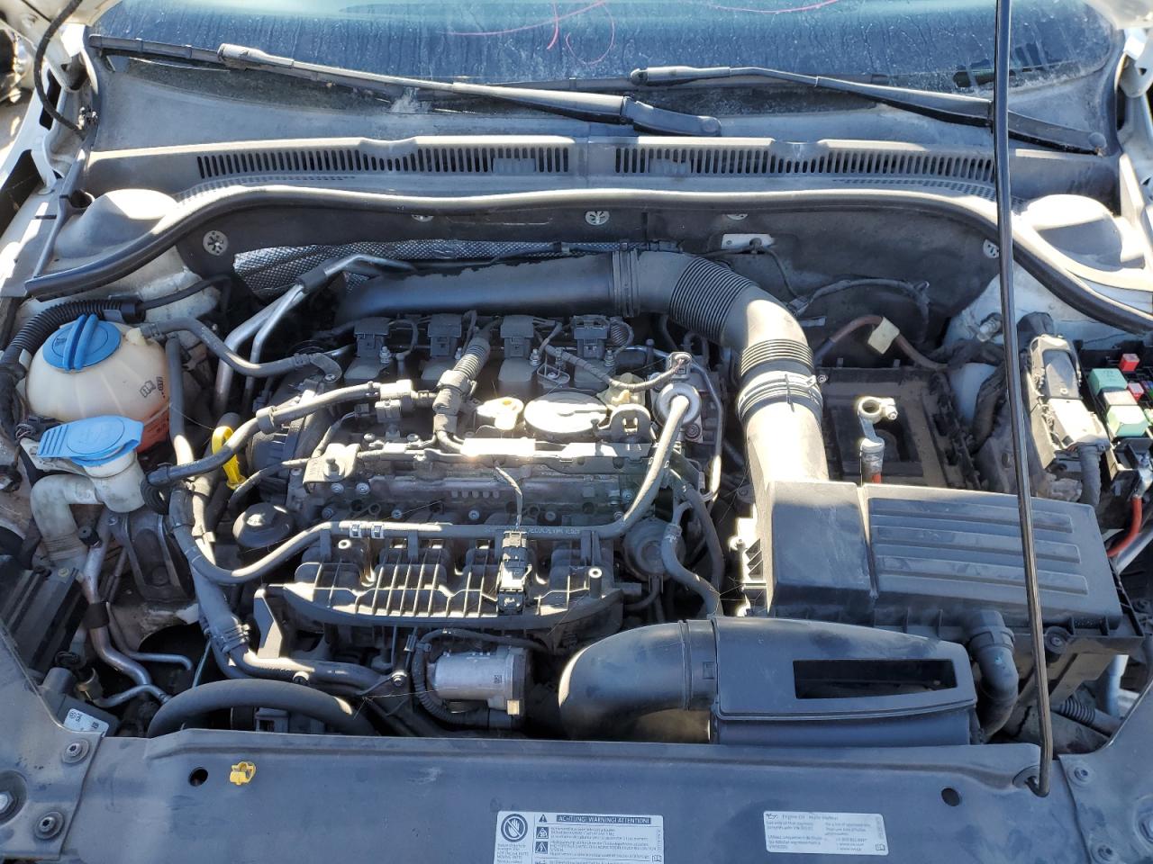 2014 Volkswagen Jetta VIN 3VWD17AJ6EM415243 Copart auction photo, front end / mechanical damage thumbnail 11