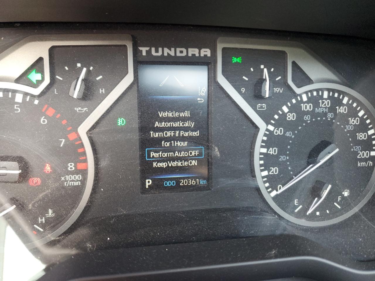 2023 Toyota Tundra VIN 5TFJA5EC4PX011649 Copart auction photo, vandalism damage thumbnail 9