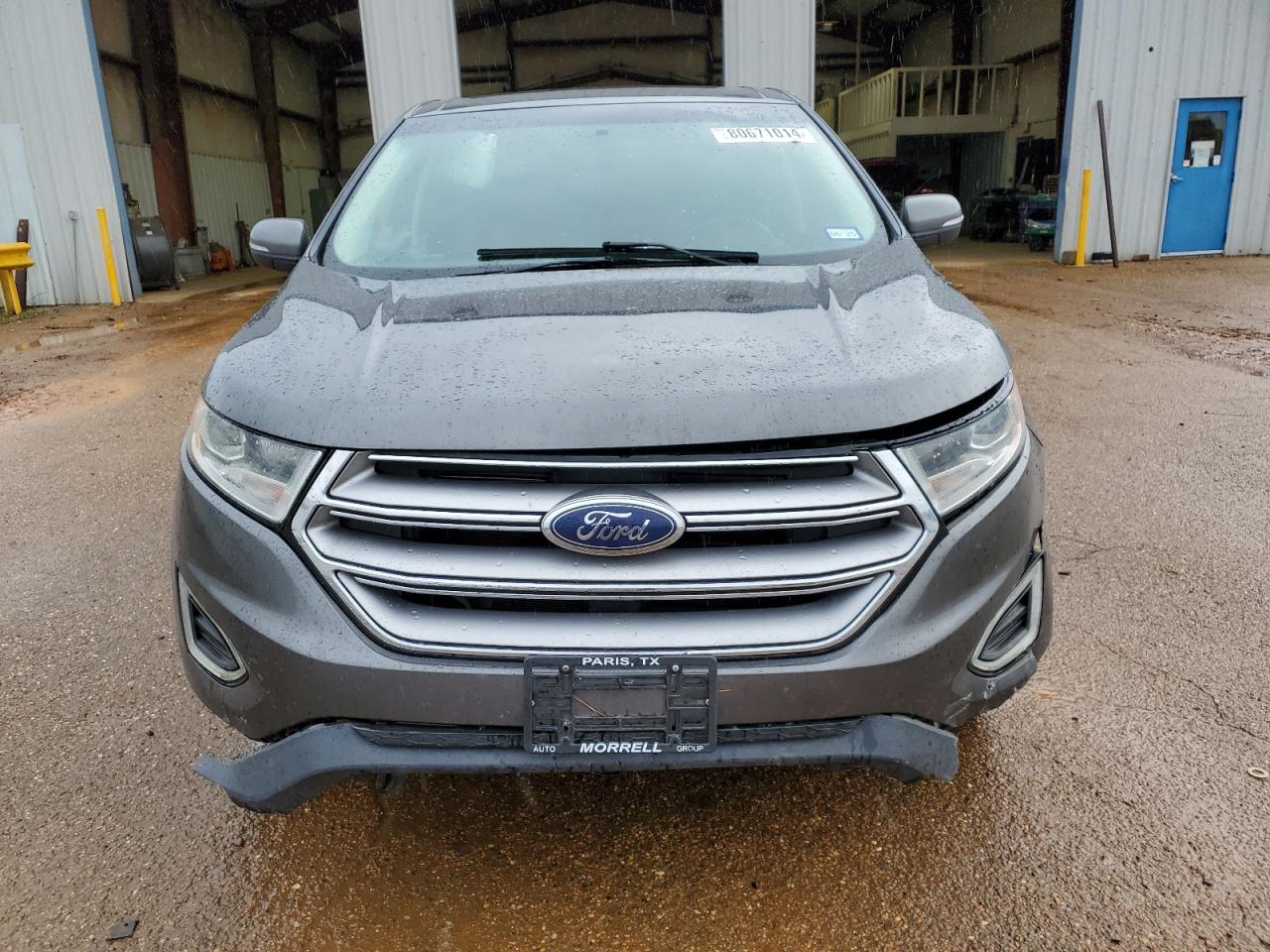 2017 Ford Edge VIN 2FMPK3K94HBB31931 Copart auction photo, front end / minor dent/scratches damage thumbnail 5