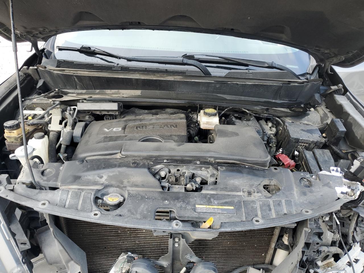 2018 Nissan Pathfinder VIN 5N1DR2MN1JC624426 Copart auction photo, front end damage thumbnail 12