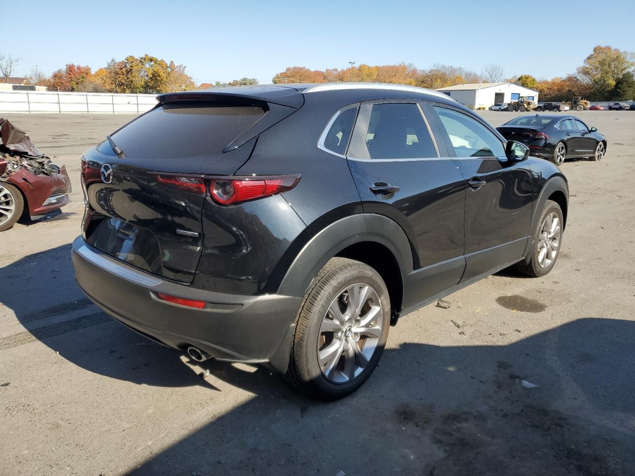 2023 Mazda CX-30 VIN 3MVDMBCM1PM554671 Copart auction photo, side damage thumbnail 3