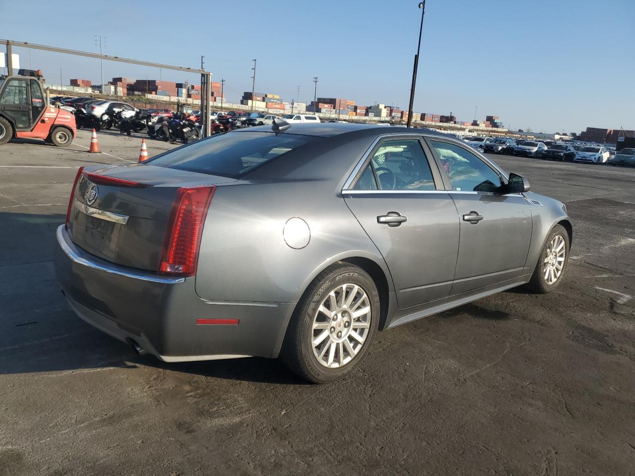 2010 Cadillac CTS VIN 1G6DA5EG0A0133864 Copart auction photo, side / rear end damage thumbnail 3