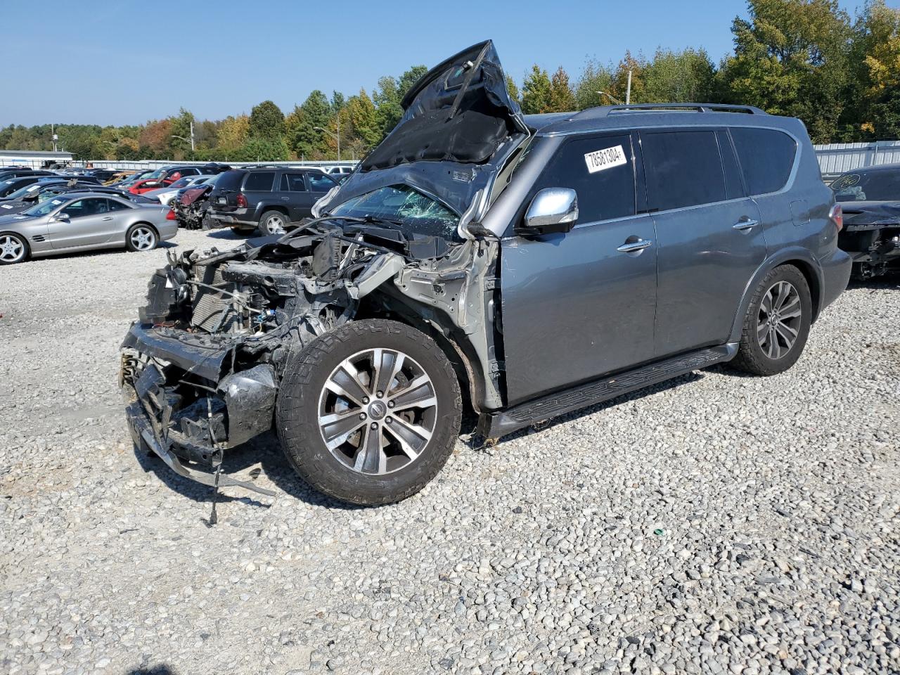 2018 Nissan Armada VIN JN8AY2NC3J9557238