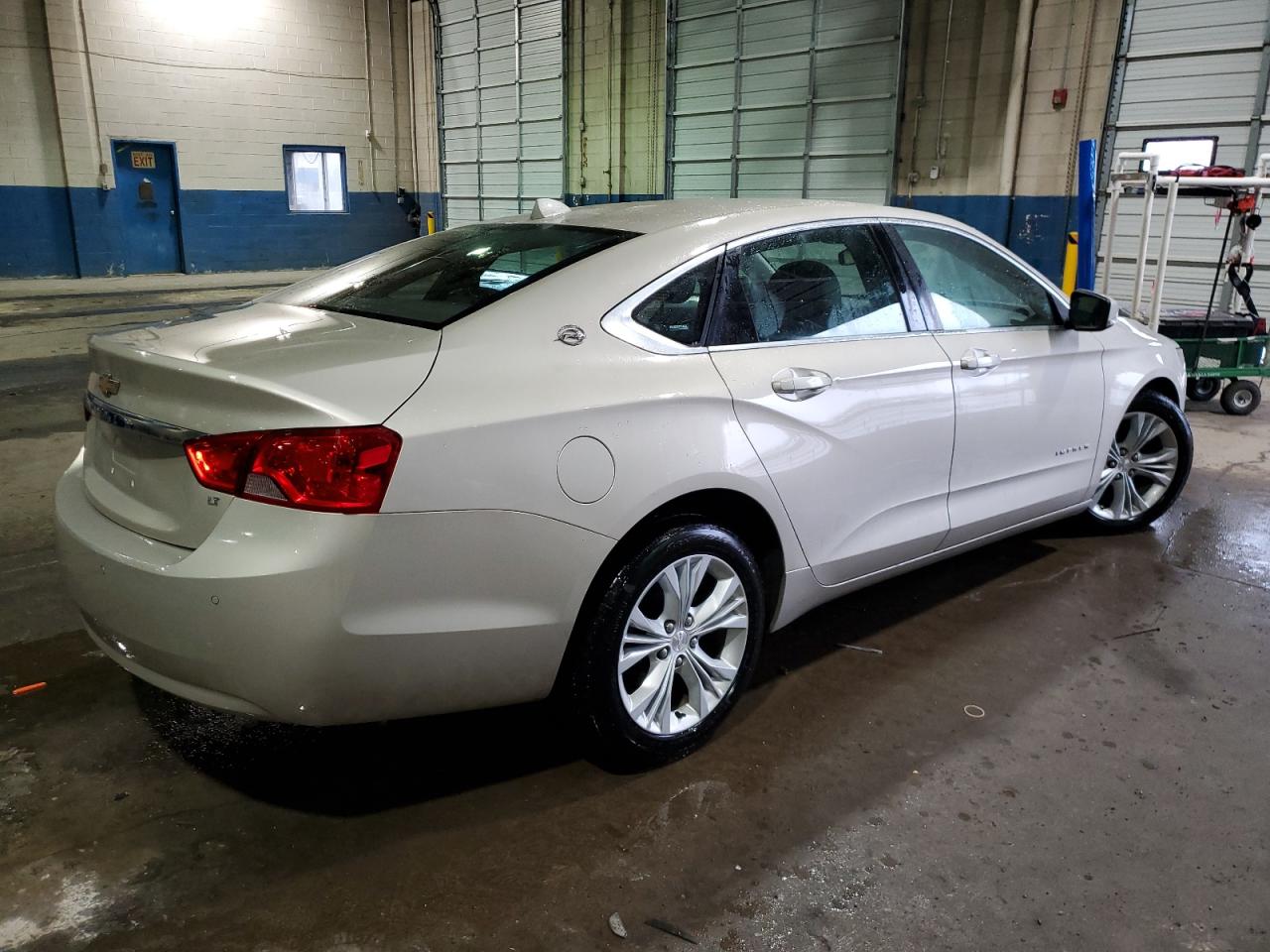 2014 Chevrolet Impala VIN 2G1125S32E9105566 Copart auction photo, all over / undercarriage damage thumbnail 3