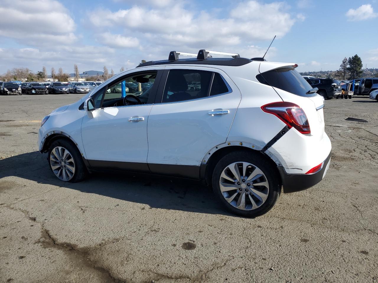 2019 Buick Encore VIN KL4CJASB8KB949750 Copart auction photo, side damage thumbnail 2
