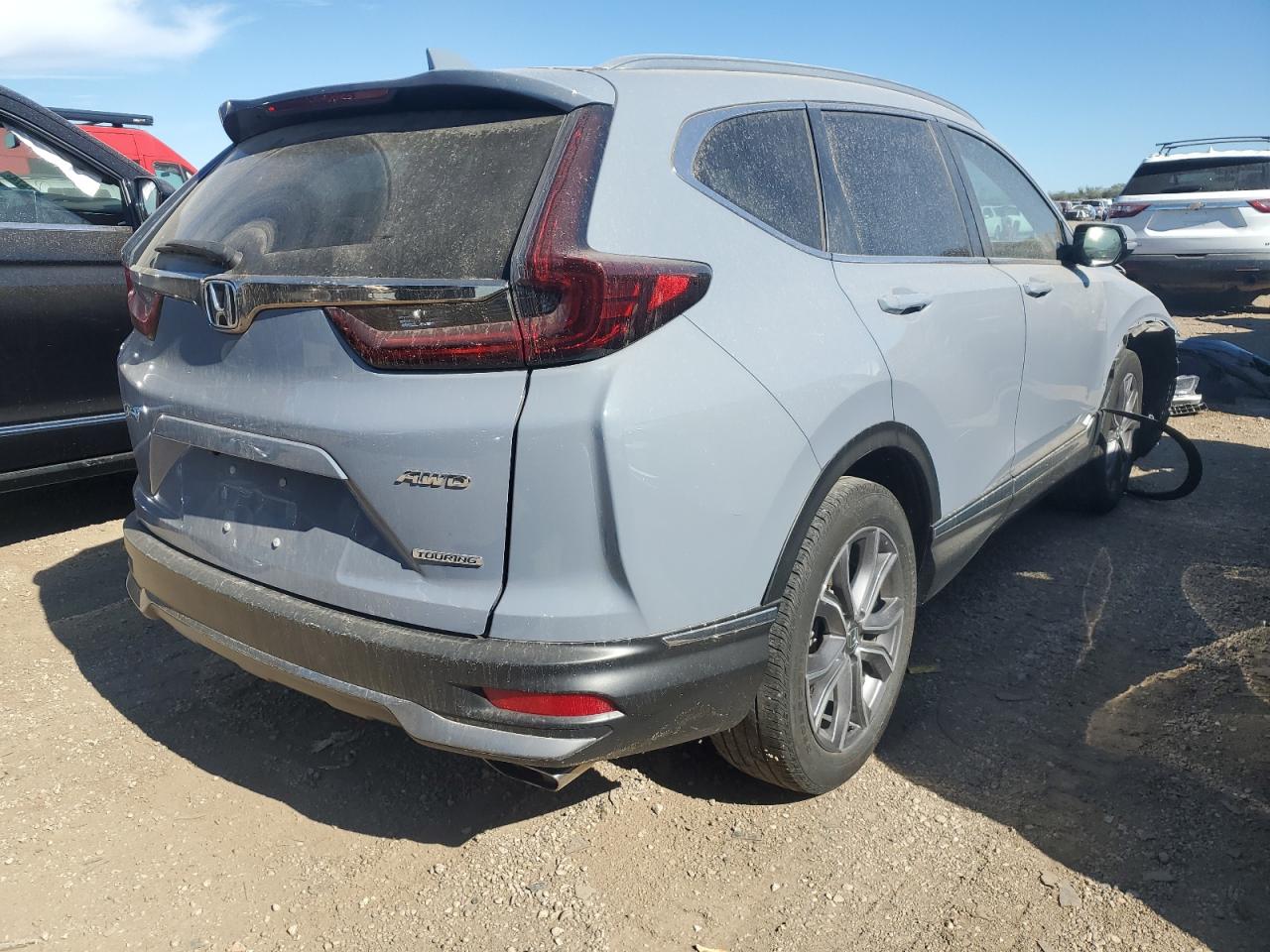 2020 Honda CR-V VIN 2HKRW2H97LH638659 Copart auction photo, front end damage thumbnail 3
