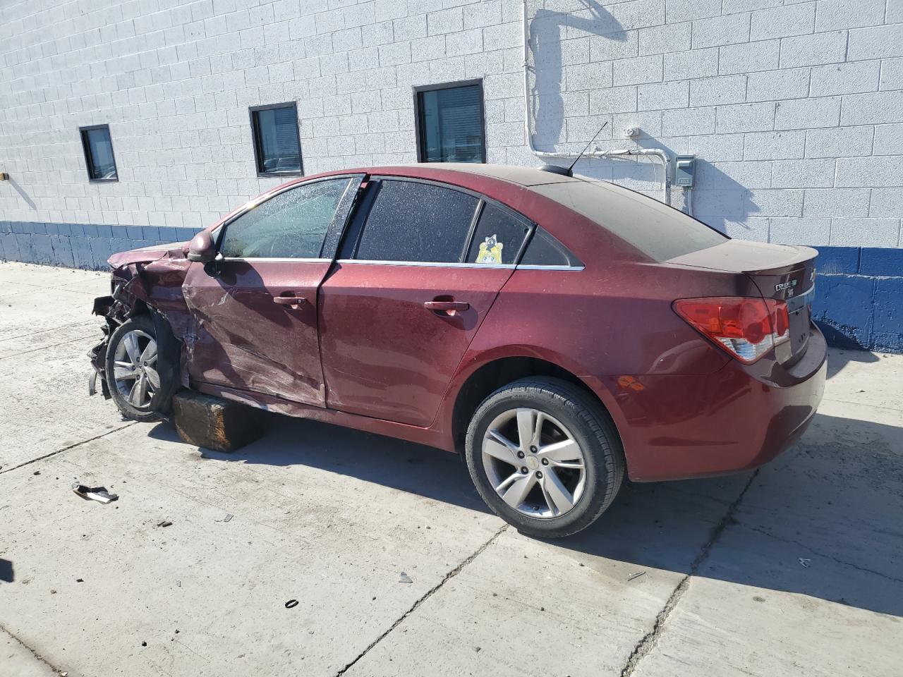 2015 Chevrolet Cruze VIN 1G1P75SZ8F7184518 Copart auction photo, front end / side damage thumbnail 2