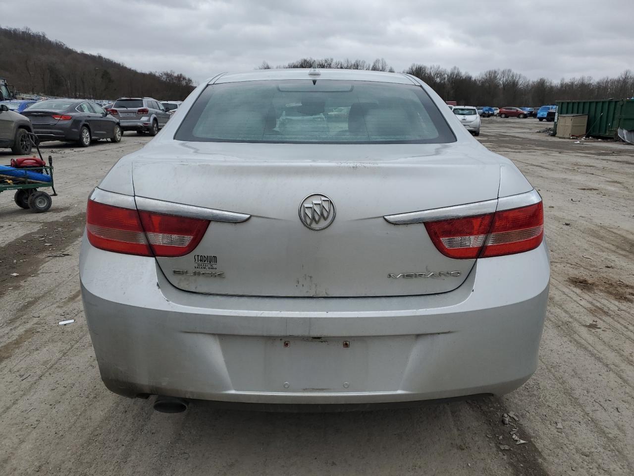 2014 Buick Verano VIN 1G4PP5SKXE4131213 Copart auction photo, side / rear end damage thumbnail 6