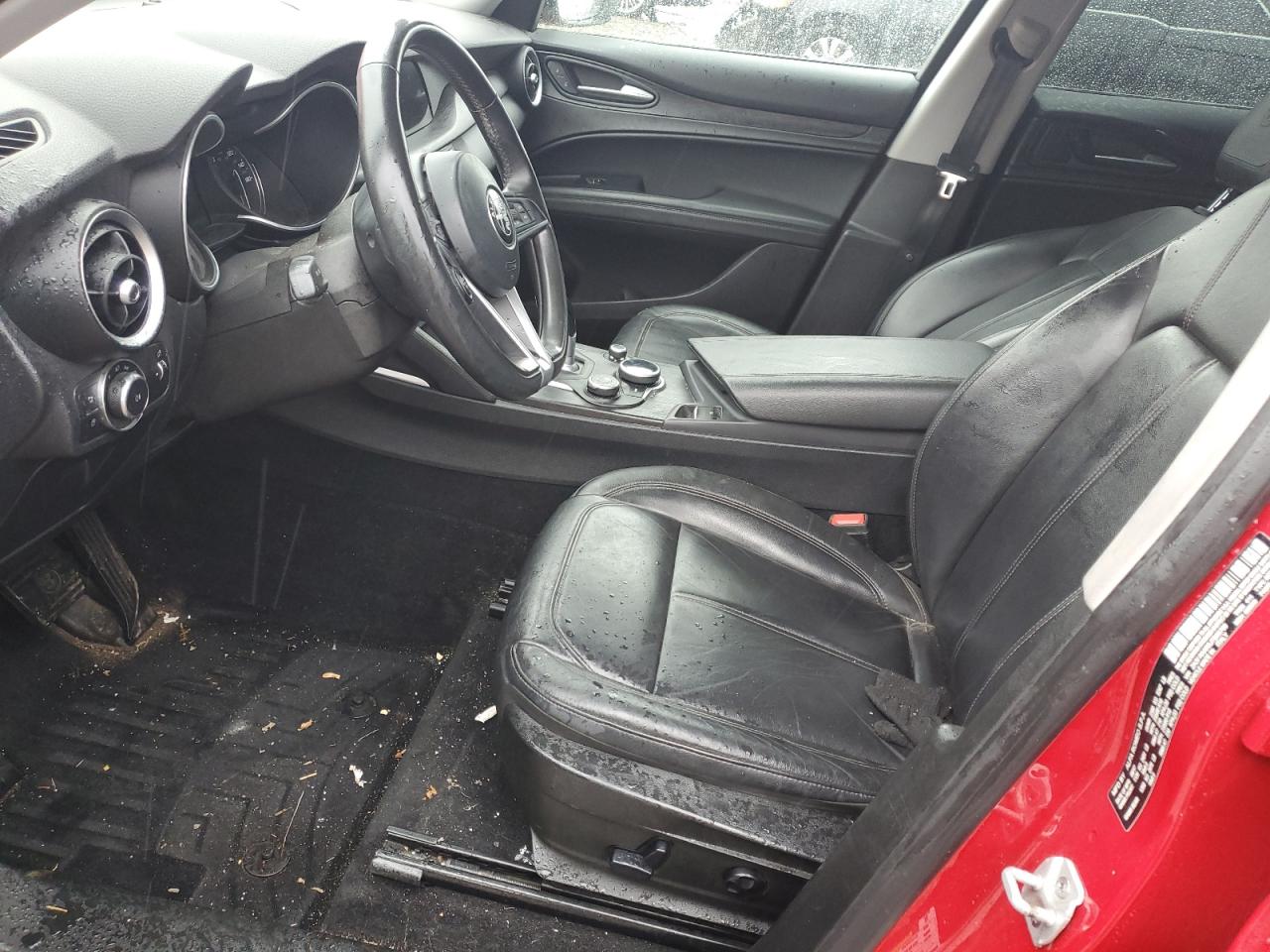 2018 Alfa Romeo Stelvio VIN ZASFAKAN6J7B68769 Copart auction photo, vandalism damage thumbnail 7
