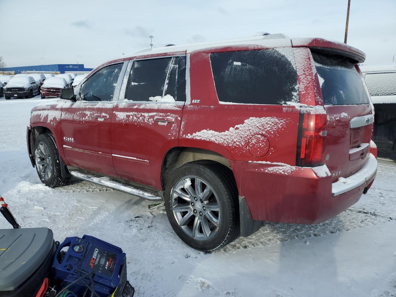 2015 Chevrolet Tahoe VIN 1GNSKCKC4FR234827 Copart auction photo, all over damage thumbnail 2