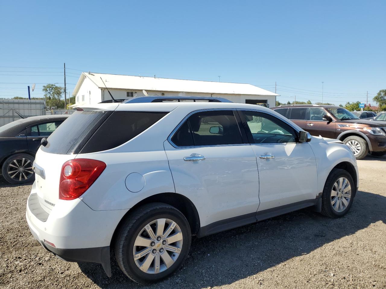 2011 Chevrolet Equinox VIN 2GNALPEC7B1270946 Copart auction photo, front end damage thumbnail 3