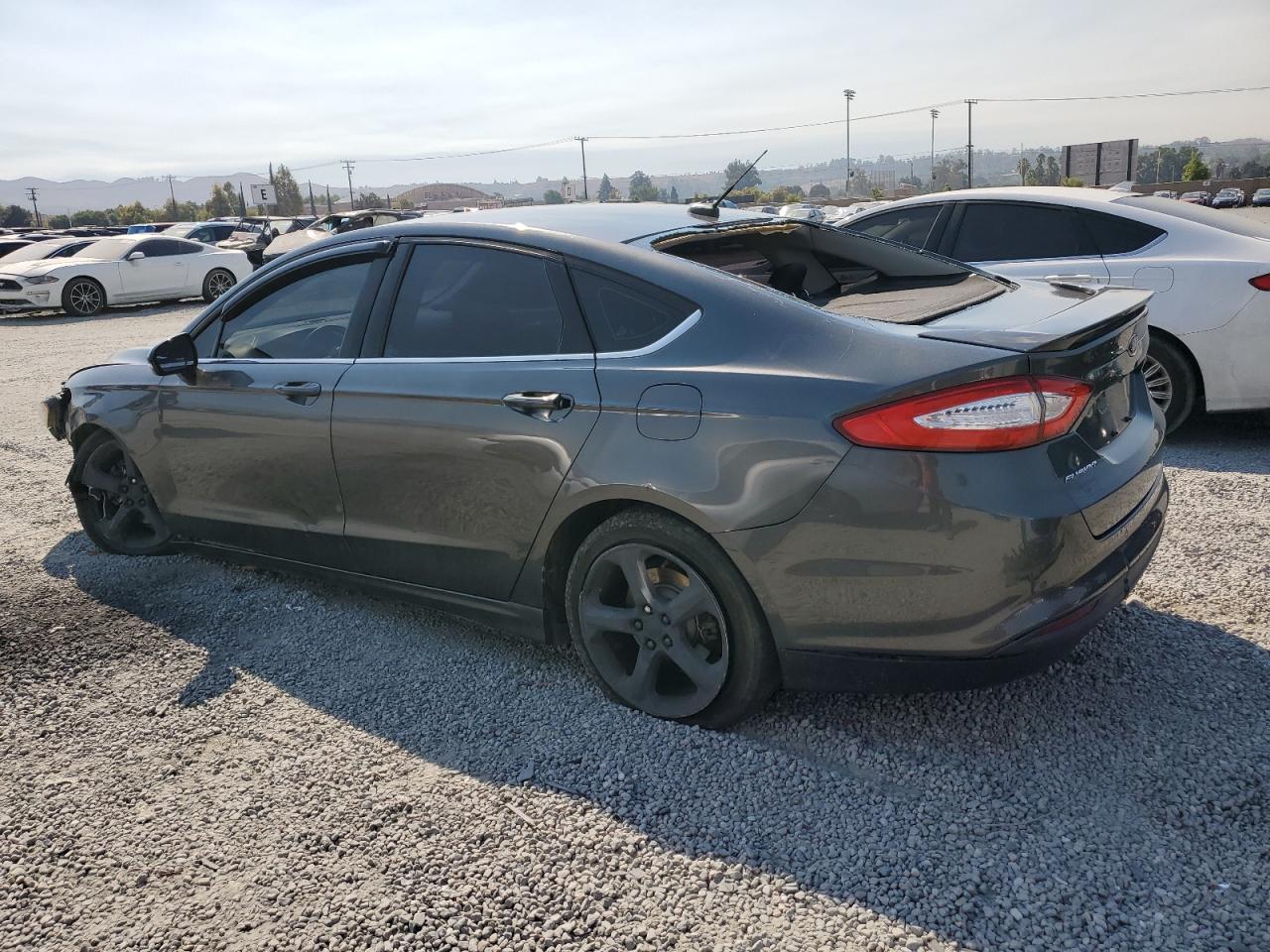 2015 Ford Fusion VIN 1FA6P0H74F5106458 Copart auction photo, all over damage thumbnail 2