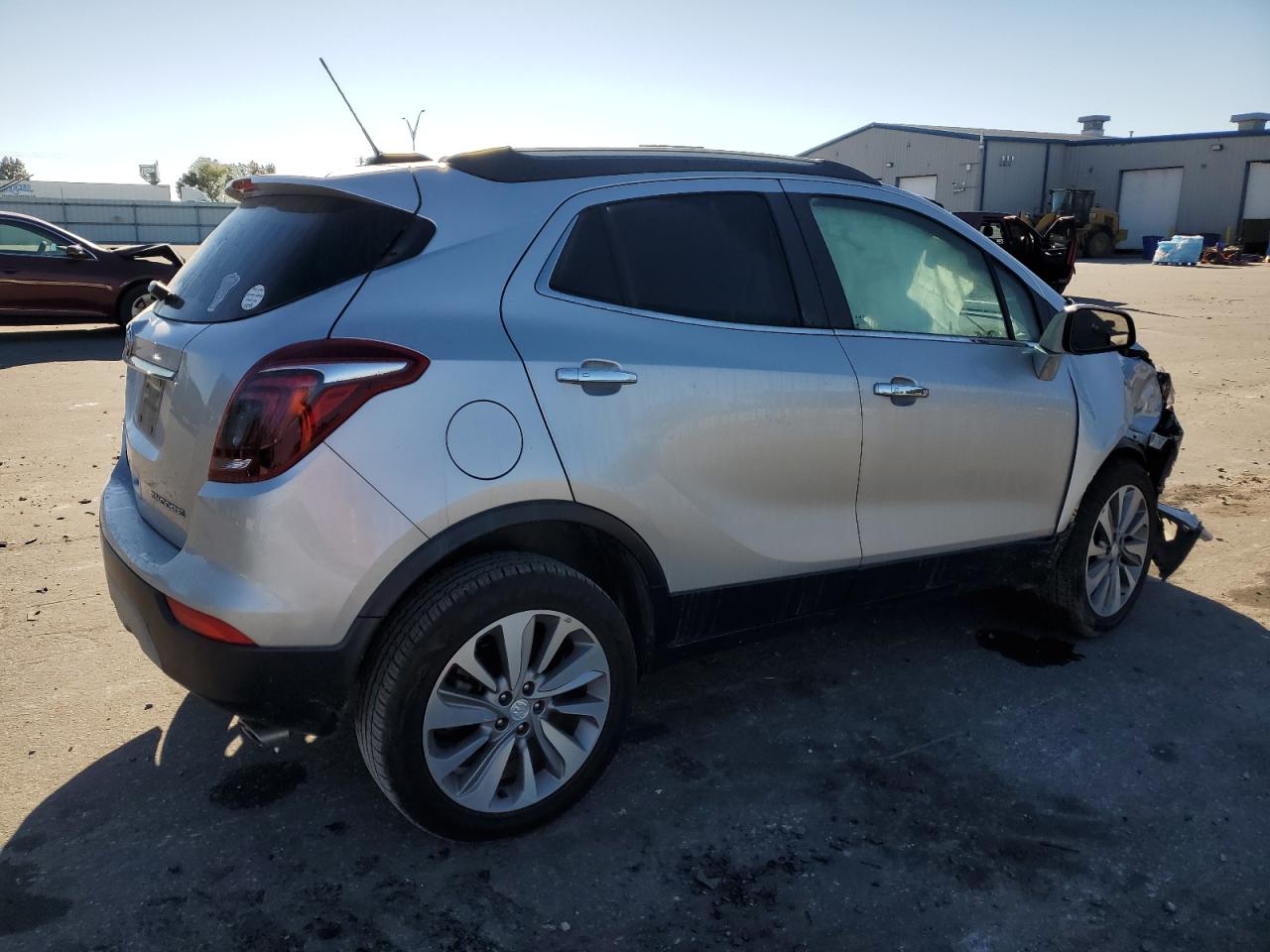 2019 Buick Encore VIN KL4CJASB7KB709220 Copart auction photo, front end damage thumbnail 3