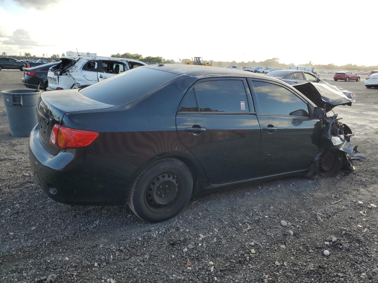 2010 Toyota Corolla VIN 1NXBU4EE7AZ344441 Copart auction photo, front end damage thumbnail 3
