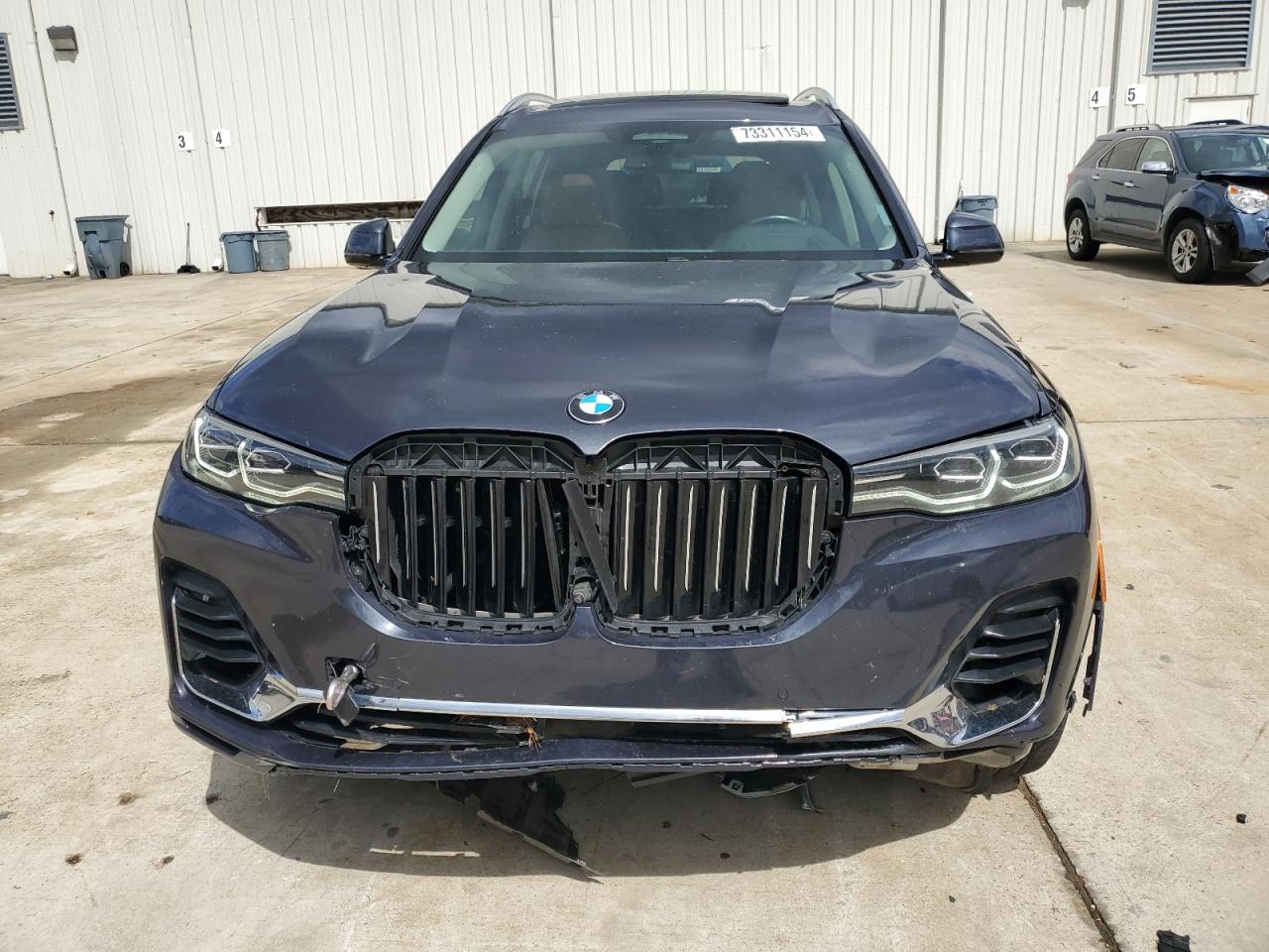 2019 BMW X7 VIN 5UXCX4C55KLS38191 Copart auction photo, undercarriage damage thumbnail 5