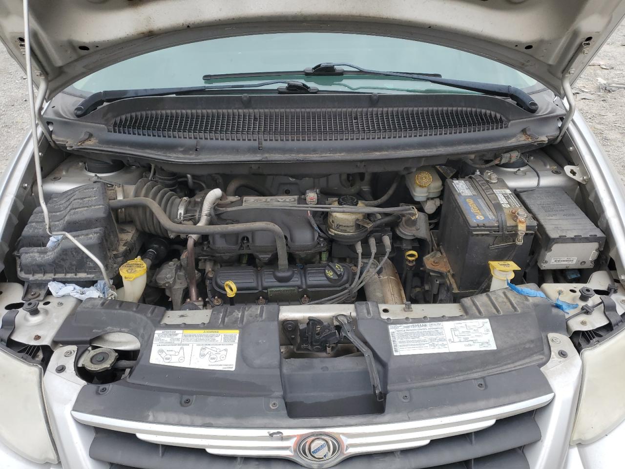 2007 Chrysler Town & Country VIN 2A4GP44R17R301848 Copart auction photo, all over damage thumbnail 12