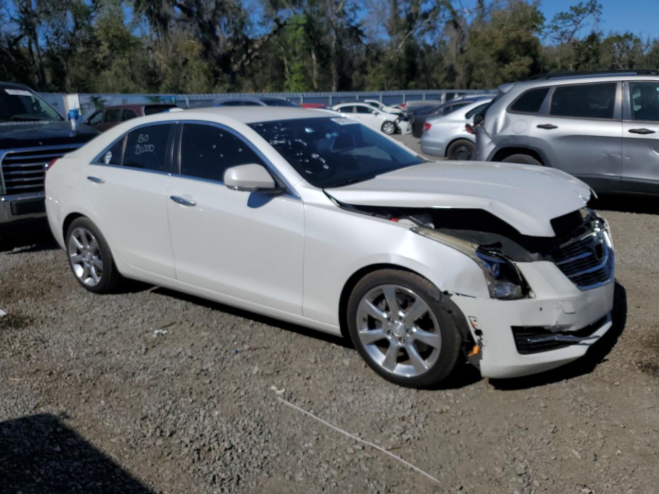 2015 Cadillac ATS VIN 1G6AB5RA6F0143327 Copart auction photo, front end damage thumbnail 4